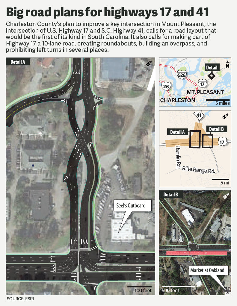 Big road plans for highways 17 and 41